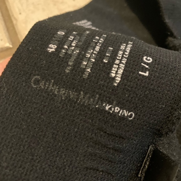 💜 Catherine Malandrino Black L Stretchy Essential Basic Lounge Pants - Picture 3 of 6